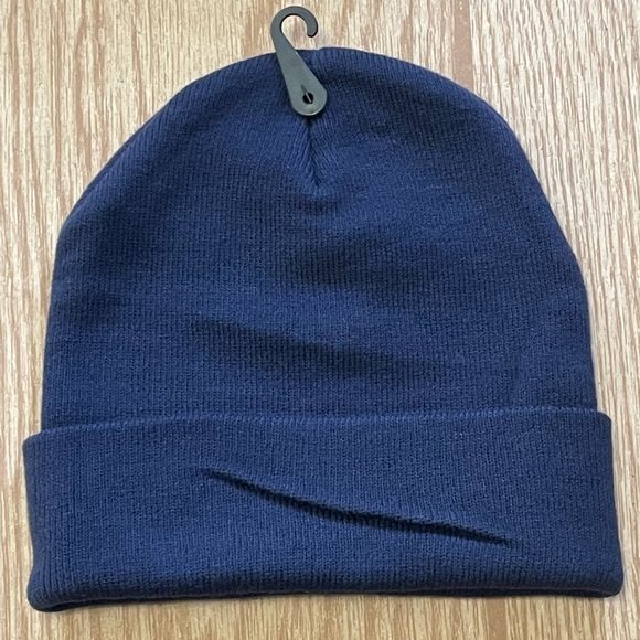 Timberland Men’s Cuffed Beanie Winter Hat Lightweight T100354C 451 Navy NWT - Picture 6 of 14